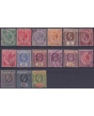 F-EX54306 STRAITS SETTLEMENTS MALAYSIA 1867-82 USED HIGHT VALUE.
