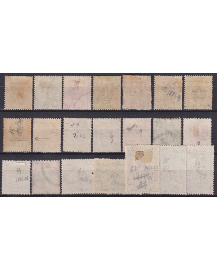 F-EX54307 STRAITS SETTLEMENTS MALAYSIA PAHANG USED HIGHT VALUE.