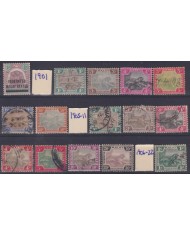 F-EX54308 STRAITS SETTLEMENTS MALAYSIA 1901-34 USED HIGHT VALUE.