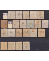 F-EX54315 STRAITS SETTLEMENTS MALAYSIA JOHORE 1911-1937 USED HIGHT VALUE