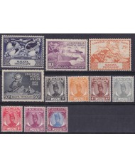 F-EX54319 STRAITS SETTLEMENTS MALAYSIA TRENGGANU USED STAMPS LOT.