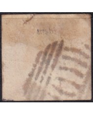 F-EX54330 URUGUAY 1858 40c FORGERY USED.