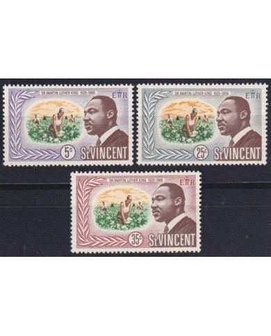 F-EX57361 ST VINCENT MNH 1968 MARTIN LUTHER KING.