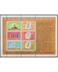 F-EX57059 ST VINCENT MNH 1979 CENTENARY OF ROWLAND HILL LONDON PHILATELIC EXPO.
