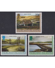 F-EX57346 FALKLAND IS MNH 2000 BRIDGES PUENTES.