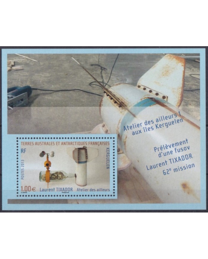 F-EX57372 TAAF POLAR ANTARCTIC MNH 2013 METEOROLOGICAL ARTEFACTS KERGULEN IS.