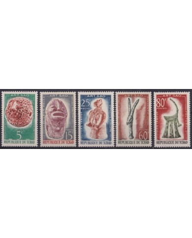 F-EX57428 CHAD TCHAD MNH 1963 SAO CULTURE ART ARCHAELOGY.