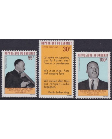 F-EX57452 DAHOMEY MNH 1968 MARTIN LUTHER KING.