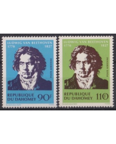 F-EX57453 DAHOMEY MH 1970 LUDWING VON BEETHOVEN.