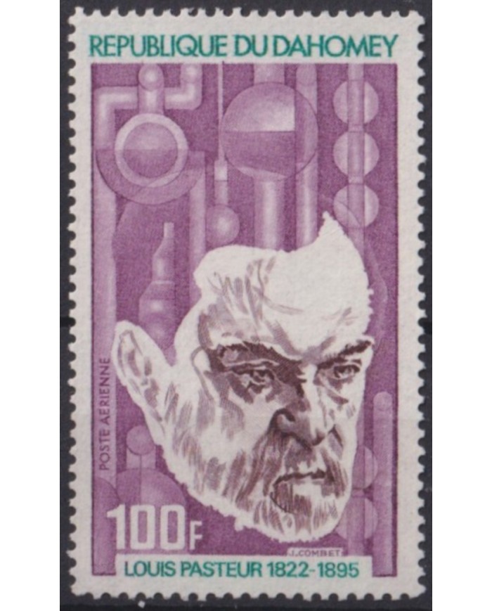 F-EX57454 DAHOMEY MNH 1972 LOUIS PASTEUR SCIENCE.