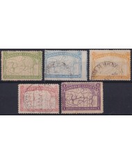 F-EX56480 VENEZUELA 1898 APOTEOSIS DE MIRANDA CLASSIC STAMP LOT.
