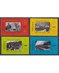F-EX56854 VENEZUELA MNH 1984 METRO SUBWAY RAILWAYS