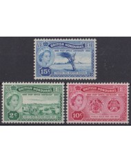 F-EX56882 BRITISH HONDURAS BELIZE 1960 MH CENTENARY OF STAMP.