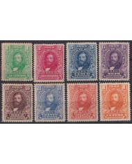 F-EX56905 HONDURAS 1903 MH - NO GUM PRESIDENT GENERAL SANTOS GUARDIOLA.