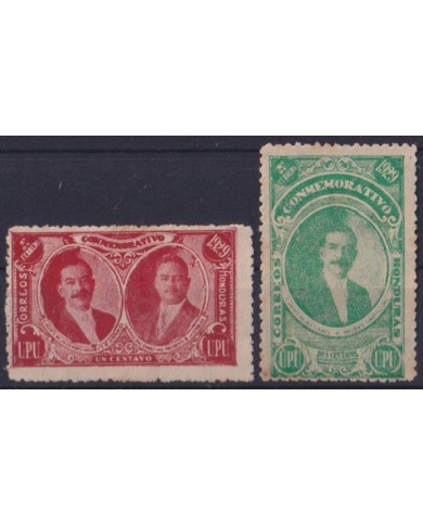 F-EX56916 HONDURAS 1929 NO GUM PRESIDENT MEJIA COLINDRES.