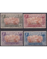 F-EX57739 LIBYA ITALY CIRENAICA MLH 1923 PROPAGANDA FIDE OVERPRINT RELIGION.