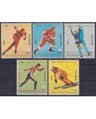 F-EX58149 GUINEA EQUATORIAL MNH 1978 WINTER OLYMPIC GAMES LAKE PLACID SKI SKITING.