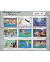 F-EX57172 GRENADA MNH 1987 50th ANNIV DISNEY CLASSIC FAIRYTALES PETER PAN.