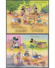 F-EX57173 GRENADA & GRENADINES MNH 1991 DISNEY ANIMATION ECOLOGY & RECYCLE.