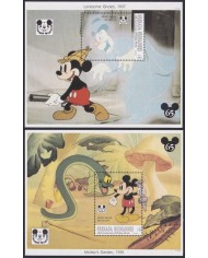 F-EX57174 GRENADA & GRENADINES MNH 1993 65th ANNIV DISNEY MICKEY MOUSE.
