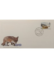 F-EX51482 UK ENGLAND FDC EMMERDALE POWYS 1992 WINTERTIME FAUNA SHEEP.
