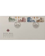 F-EX51489 UK ENGLAND FDC WINDSOR BERKSHIRE 1992 HIGHT VALUE CASTLE 1-5 POUND.