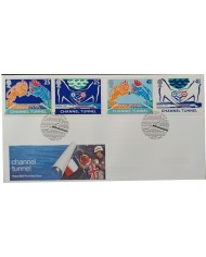 F-EX51526 UK ENGLAND FDC FOLKESTONE 1994 CHANNEL TUNNEL.