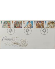 F-EX51532 UK ENGLAND FDC LLANDEILO 1994 CHRISTMAS NAVIDAD.