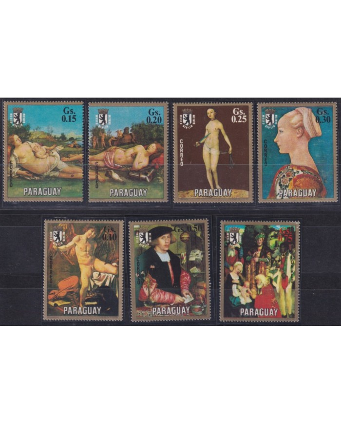 F-EX58588 PARAGUAY MH 1972 BERLIN MUSEUM ART PAINTING.