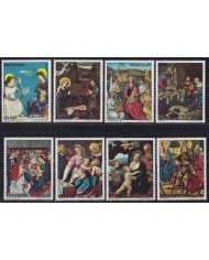 F-EX58334 PARAGUAY MNH 1975 CHRISTMAS ART PAINTING MEMLINS GIORGIONE FULZONE. F-EX58334 PARAGUAY MNH 1975 CHRISTMAS ART PAINTING MEMLINS GIORGIONE FULZONE.
