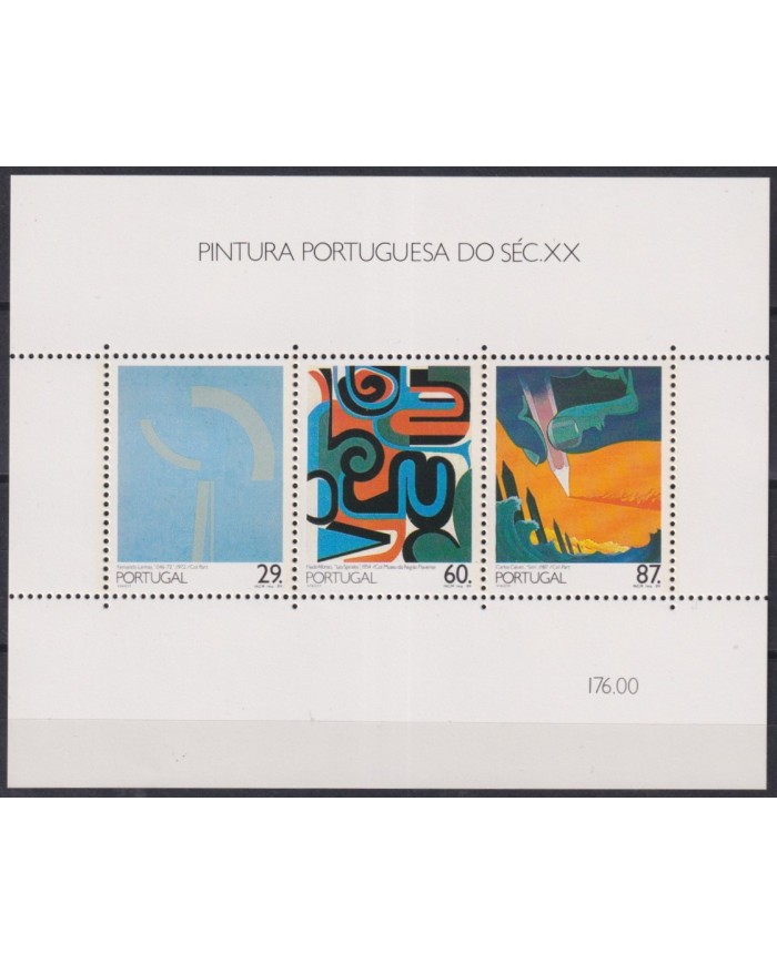 F-EX58342 PORTUGAL MNH 1989 ART PAINTING S.XX. F-EX58342 PORTUGAL MNH 1989 ART PAINTING S.XX.