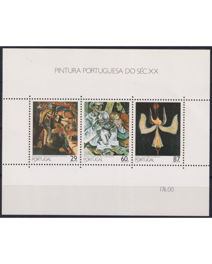 F-EX58343 PORTUGAL MNH 1989 ART PAINTING S.XX. F-EX58343 PORTUGAL MNH 1989 ART PAINTING S.XX.