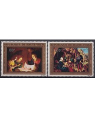 F-EX58669 UPPER VOLTA MNH 1972 CHRISTMAS NAVIDAD RELIGION ART PAINTING. F-EX58669 UPPER VOLTA MNH 1972 CHRISTMAS NAVIDAD RELIGION ART PAINTING.
