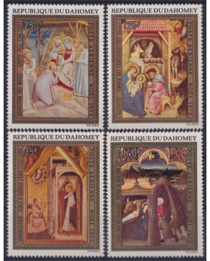 F-EX58657 DAHOMEY MNH 1972 CHRISTMAS NAVIDAD RELIGION ART PAINTING GIOTTO. F-EX58657 DAHOMEY MNH 1972 CHRISTMAS NAVIDAD RELIGION ART PAINTING GIOTTO.