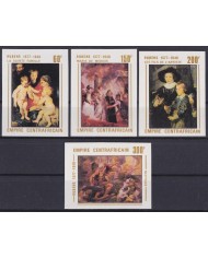 F-EX58635 CENTRAL AFRICA MNH 1977 IMPERFORATED RUBENS RELIGION ART PAINTING. F-EX58635 CENTRAL AFRICA MNH 1977 IMPERFORATED RUBENS RELIGION ART PAINTING.
