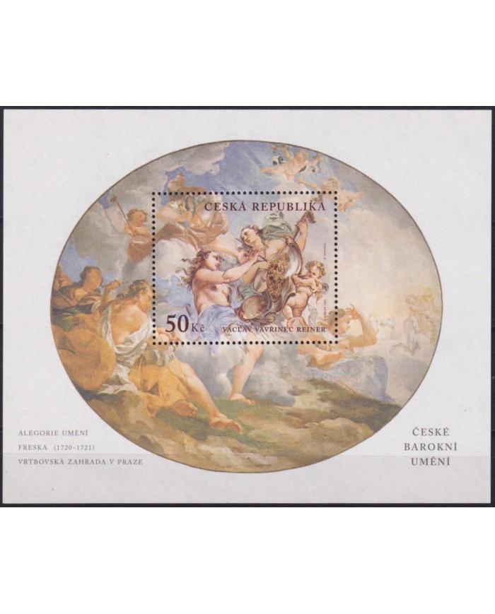 F-EX57194 CZECH REP CZECHOSLOVAKIA MNH 2001 VACLAV REINER ART PAINTING BAROQUE. F-EX57194 CZECH REP CZECHOSLOVAKIA MNH 2001 VACLAV REINER ART PAINTING BAROQUE.