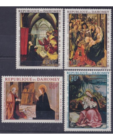F-EX58638 DAHOMEY MNH 1967 RELIGION ART ARTE PAINTING GRÜNEWALD ULRICH APT. F-EX58638 DAHOMEY MNH 1967 RELIGION ART ARTE PAINTING GRÜNEWALD ULRICH APT.