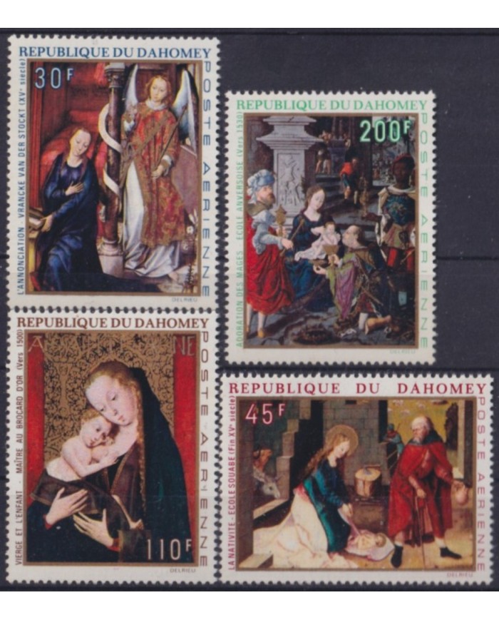 F-EX58650 DAHOMEY MNH 1969 CHRISTMAS NAVIDAD MADONNA ART PAINTING. F-EX58650 DAHOMEY MNH 1969 CHRISTMAS NAVIDAD MADONNA ART PAINTING.