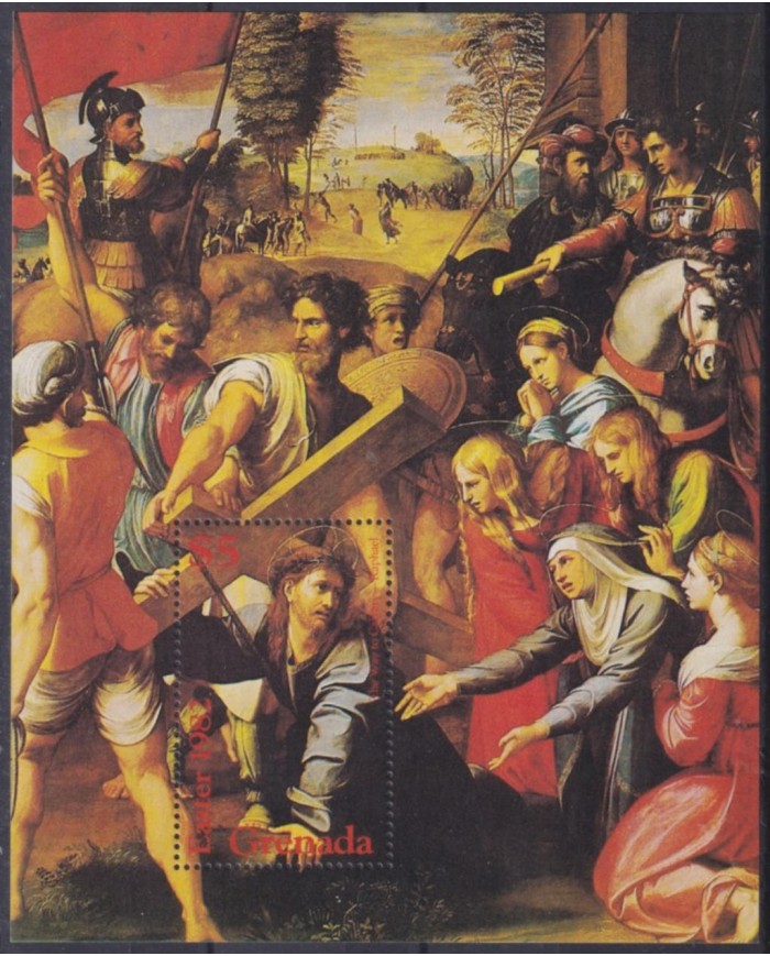 F-EX58643 GRENADA MNH 1982 EASTER RAPHAEL ART PAINTING. F-EX58643 GRENADA MNH 1982 EASTER RAPHAEL ART PAINTING.