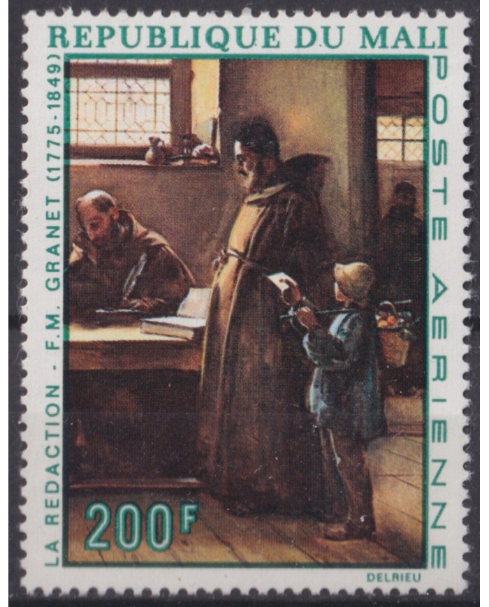 F-EX58624 MALI MNH 1968 ART PAINTING MARIUS GRANET.