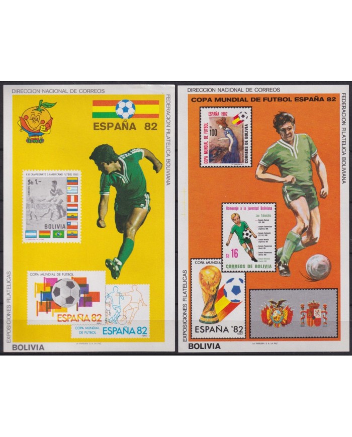 F-EX58305 BOLIVIA MNH 1986 WORLD SOCCER CUP OLYMPIC GAMES LOS ANGELES FOOTBALL.