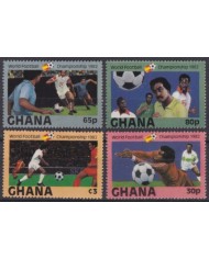 F-EX58301 GHANA MNH 1982 WORLD CHAMPIONSHIP FOOTBALL SOCCER.