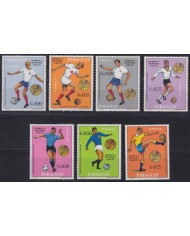 F-EX58295 PARAGUAY MH 1970 WORLD CHAMPIONSHIP FOOTBALL SOCCER.