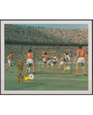 F-EX58294 ST LUCIA MNH 1982 WORLD CHAMPIONSHIP FOOTBALL SOCCER.