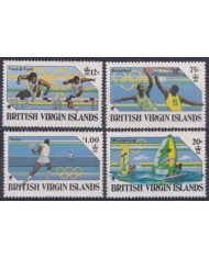 F-EX58532 VIRGIN IS MNH 1988 SEOUL OLYMPIC GAMES BASKET SAILING TENNIS ATHLETISM.