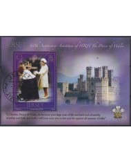 F-EX58846 JERSEY UK ENGLAND USED 2009 ROYAL FAMILY 40th BIRTHDAY DIANA SPENCER.