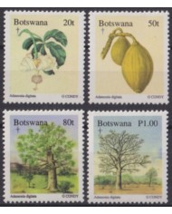 F-EX58792 BOTSWANA MNH 1996 TREE FRUIT FLOWER ORCHID FLORES.