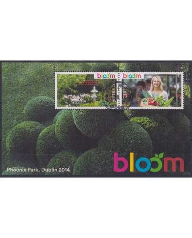 F-EX58784 IRELAND EIRE FINE USED MNH 2014 BLOOM PHOENIX PARK FLOWER FLORES.