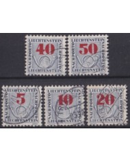 F-EX58879 LIECHTENSTEIN 1940 USED POSTAGE DUE CATALOGUE +25€.
