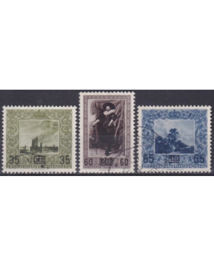F-EX58880 LIECHTENSTEIN 1953 USED ART PANTING CATALOGUE +35€.